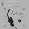Noise Cancelling Call Center Headset Comfortable Wearing Telephone Headset  Crystal Plug