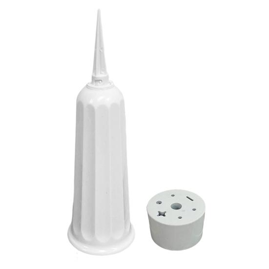 Кладбищенская ваза Yousheng, украшение для кладбища, подставка для цветов с цилиндрической вставкой с 7 отверстиями, многоразовая подставка для цветов на кладбище с колышком для фиксации