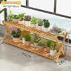 Multi-Tier Wooden Plant Stand