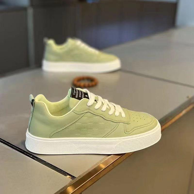 Men's Shoes Spring New Little White Shoes Men's Trend Versatile Shoes Men's Wear-resistant Sports and Leisure Board Shoes