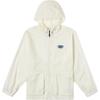 Vans Рабочий стиль Куртка с капюшоном для защиты от солнца с длинным рукавом Унисекс куртка Молочно-белый VN000NM5FS8