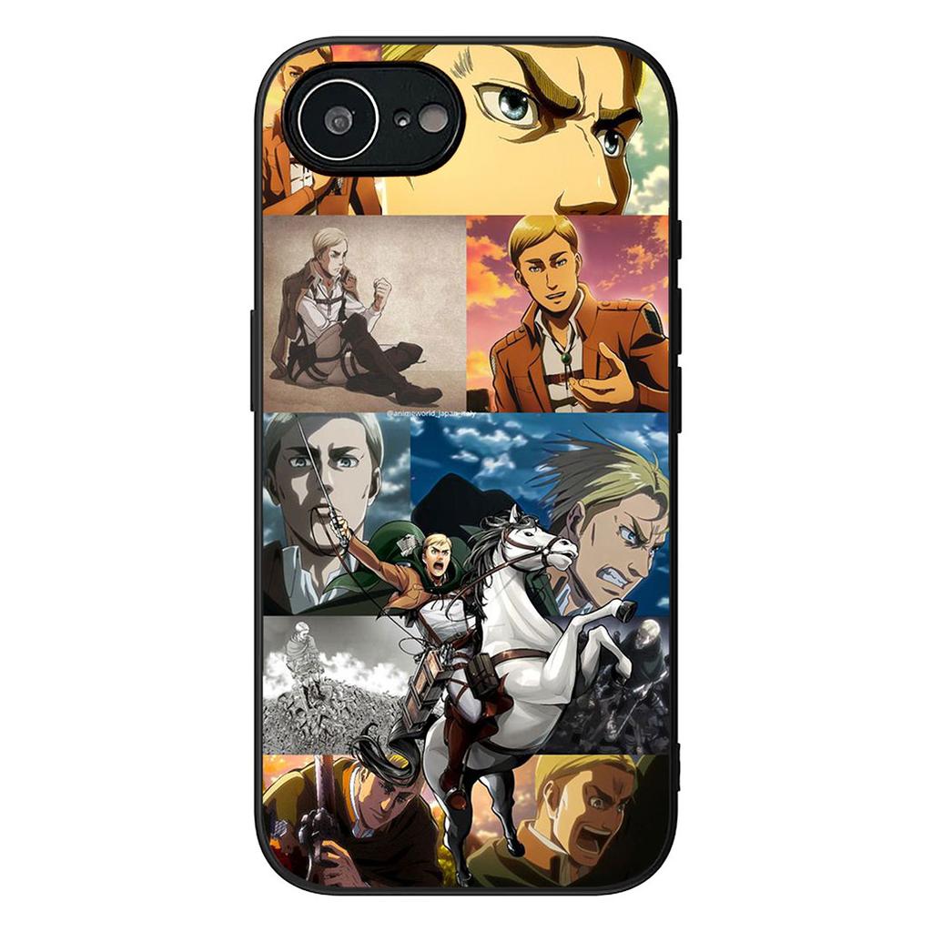 Чехол для телефона Eren Jaeger Levi Attack on titan для Samsung Galaxy S25 Edge S24 S23 FE Plus Ultra A16 A15 A55 A57 5G
