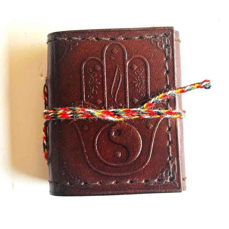 Самый маленький миниатюрный кожаный ежедневник ( Ассорти / Микс )