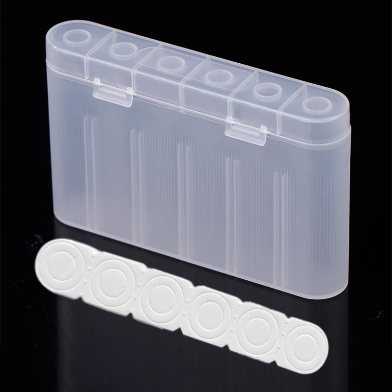 1PC 2/6/10 Slot Waterproof Storage Box For 18650 Batteries DIY Accessories Portable Holder Case Protectors Organiser