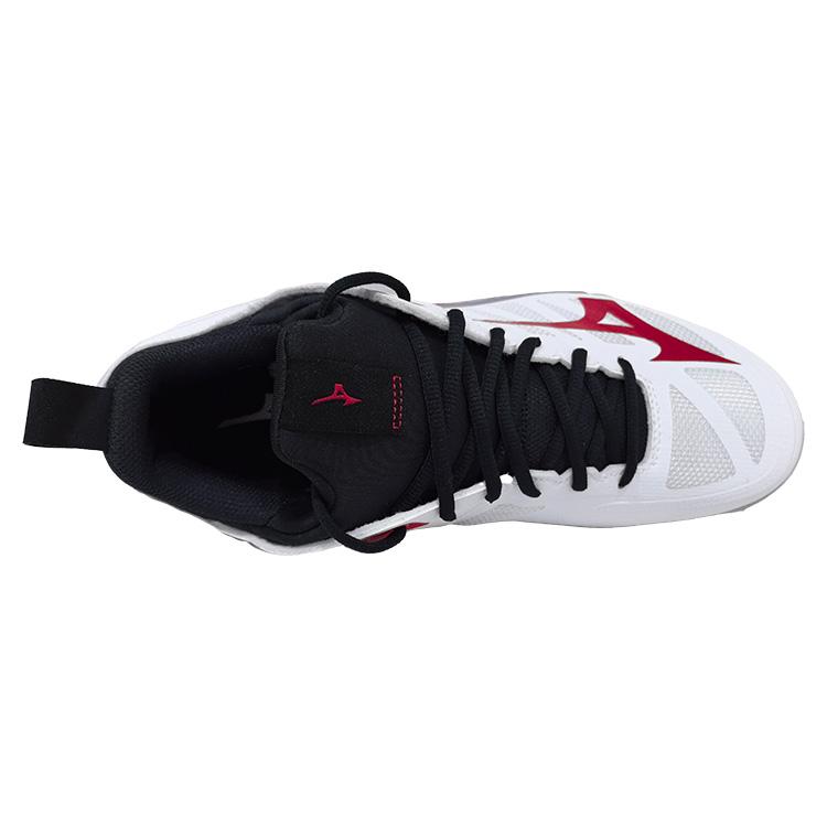 Mizuno Кроссовки Wave Dimension White Salsa Vulcan унисекс V1GA224096