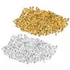 1200 Pieces Plated Copper Crimp Beads Jewelry Findings 2x2mm