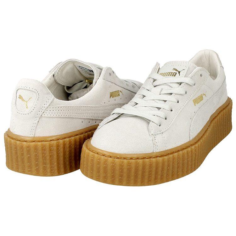 Puma Криперы Rihanna Fenty Белый Овсяный Женские 361005-06