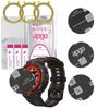 Защитное стекло apgo MATTE Hybrid, совместимое с Amazfit Active Edge, гибкое наностекло, отличная замена закаленному стеклу, устойчивое к царапинам