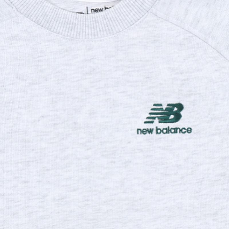 New Balance Kids 3pcs Sweat Setup Melange Gray