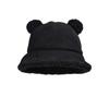 Women Autumn Winter Warm Thicken Ear Protector Hat Cold Fur Velvet Outdoor Bucket Hat Sweet Cute Teddy Bear Fisherman Cap