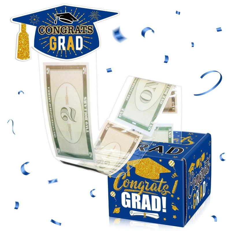 1PACK Graduation Season Cash Draw Box Party Decoration Graduation Gift Advanced Sense Surprise Draw Gift Box