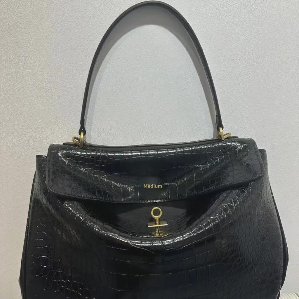 2024 Модная сумка Rodeo из натуральной кожи: Сумка большой вместимости и через плечо