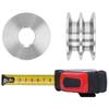 Koło pasowe SPB 2X17mm fi 80mm / 19mm