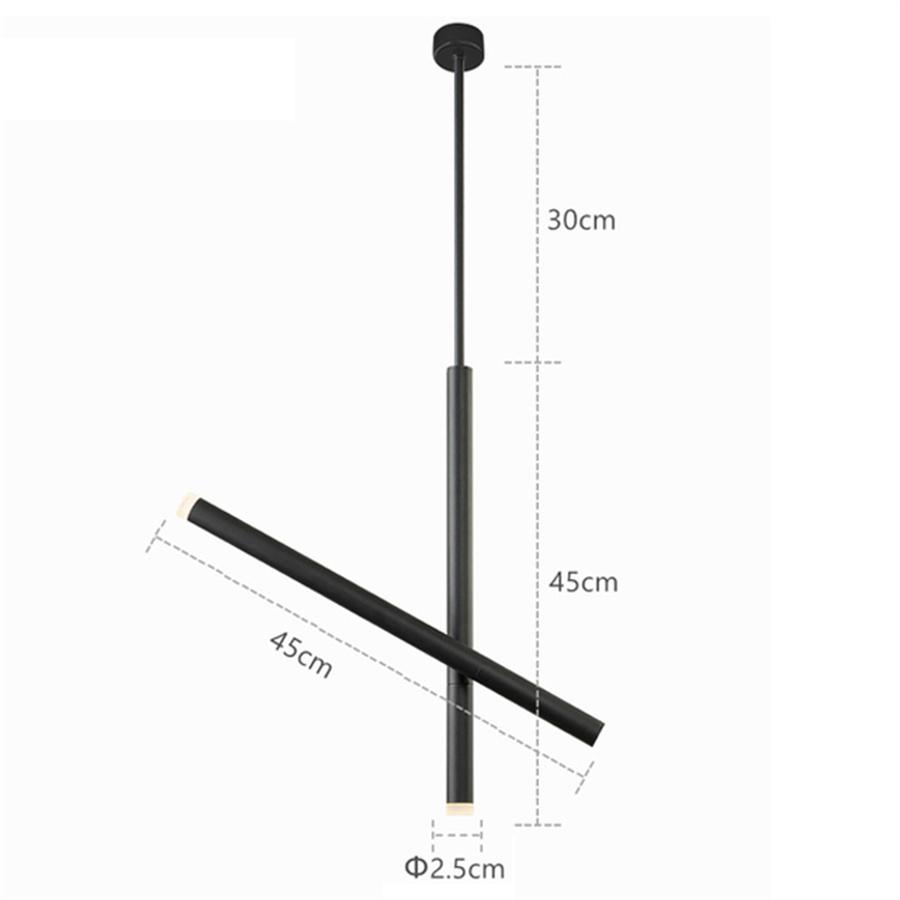 10 Вт вращающийся светодиодный подвесной светильник для спальни, прикроватный светильник в скандинавском стиле, прожектор, остров, барная стойка, магазин, подвесной светильник