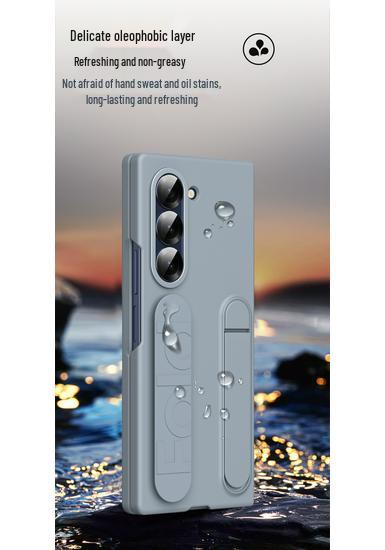 Защитный чехол Samsung Z Fold8 Ultra противоударный со звездным ремешком на запястье и защитной пленкой-подставкой