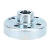 4in Brake Drum with 1 Inch Bore Live Axle 14in Keyway Steel Alloy Brake Drum Hub for Go Karts Mini