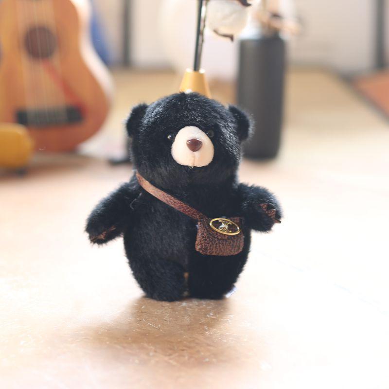 Cute Little Bear Pendant Plush Toy Doll Kitten Schoolbag Hanging Decoration Keychain Doll Doll