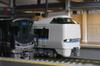 KATO N Gauge 683 Series 4000 Series Thunderbird Refurbished Train Set Model Train White Add-on (5 Cars) 10-1746