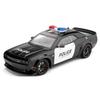1/24 масштаб Dodge Challenger SRT Hellcat полицейская машина литая модель автомобиля коллекция миниатюрных игрушечных машинок для мальчиков
