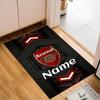 Custom Name Arse-nal Football Crest Rug Game Carpet, Floor Mat for Bedroom Living Room Entryway Rug, Home Decor Idea Gift for Christmas birthday