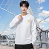 Li-Ning Минималистичный Модный Энергичный Трендовый Пуловер с Круглым Вырезом Спортивный Образ Жизни Удобная Универсальная Толстовка Унисекс толстовка AWDVH01-2