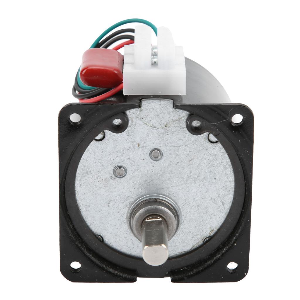 AC Synchronous Motor 14W Permanent Magnet Slow Speed 2‑Way High Torsion Central Shaft XD60KTYZ-AC-S1
