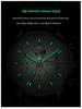 Мужские полностью автоматические водонепроницаемые светящиеся календарные кварцевые часы