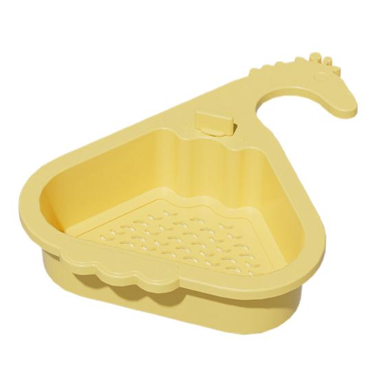 Sink Drain Basket Strong Load-bearing Universal Simple Installation Kitchen Sink Triangle Storage Rack