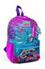 Рюкзак Mini Yuva Розовый Фиолетовый Черепаха с рисунком и двумя отделениями 23556