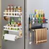 Magnetic Refrigerator Rack: Seamless, Punch-Free Kitchen Towel Holder
