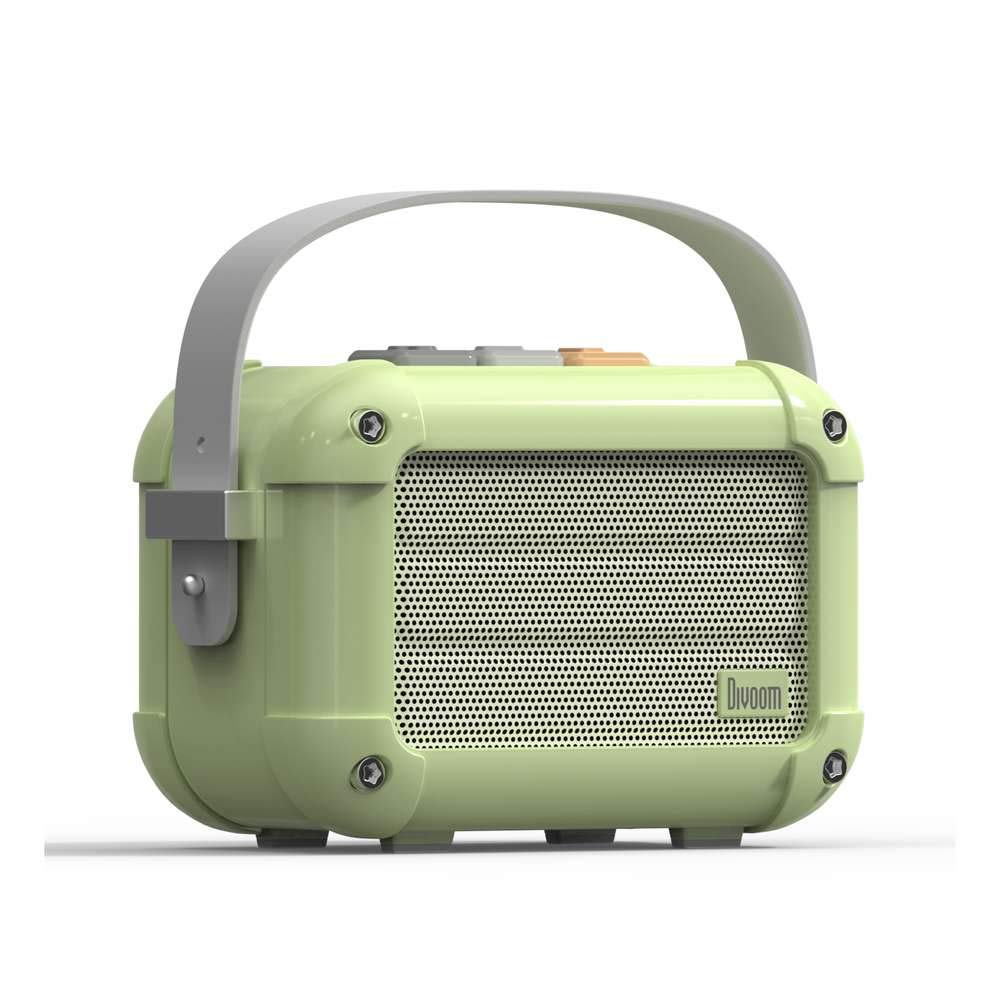 Divoom Macchiato Bluetooth-динамик Японский динамик [Официальный дистрибьютор] Карманный (ЗЕЛЕНЫЙ)