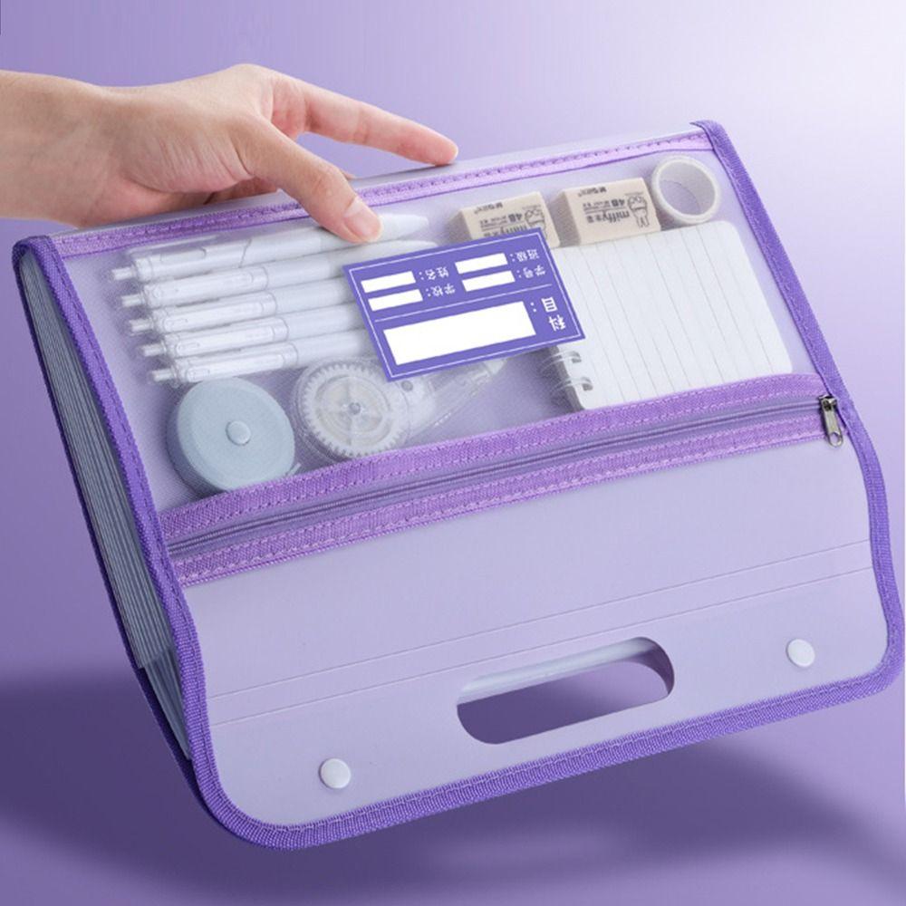 Папка 13 карманов водонепроницаемая А4 папка для хранения тестовых работ органайзер для файлов сумка для документов