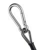 2Pcs Gym Extension Cable Set Stainless Steel Carabiner Fitness Rope Attachments for Home Gym Replacement Cables for LAT/Tricep Pull