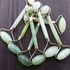 Натуральный массажер для лица Guasha Beauty Jade Roller Face Thin Massager Chic