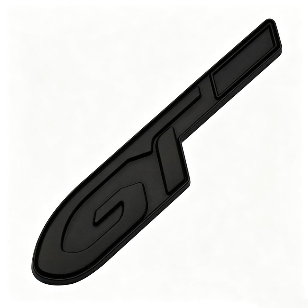 Car GT Line 3D Metal Chrome Zinc Alloy Emblem Car Badge Body Fender Adhesive Emblem for Peugeot GT RCZ 308 508 3008 5008