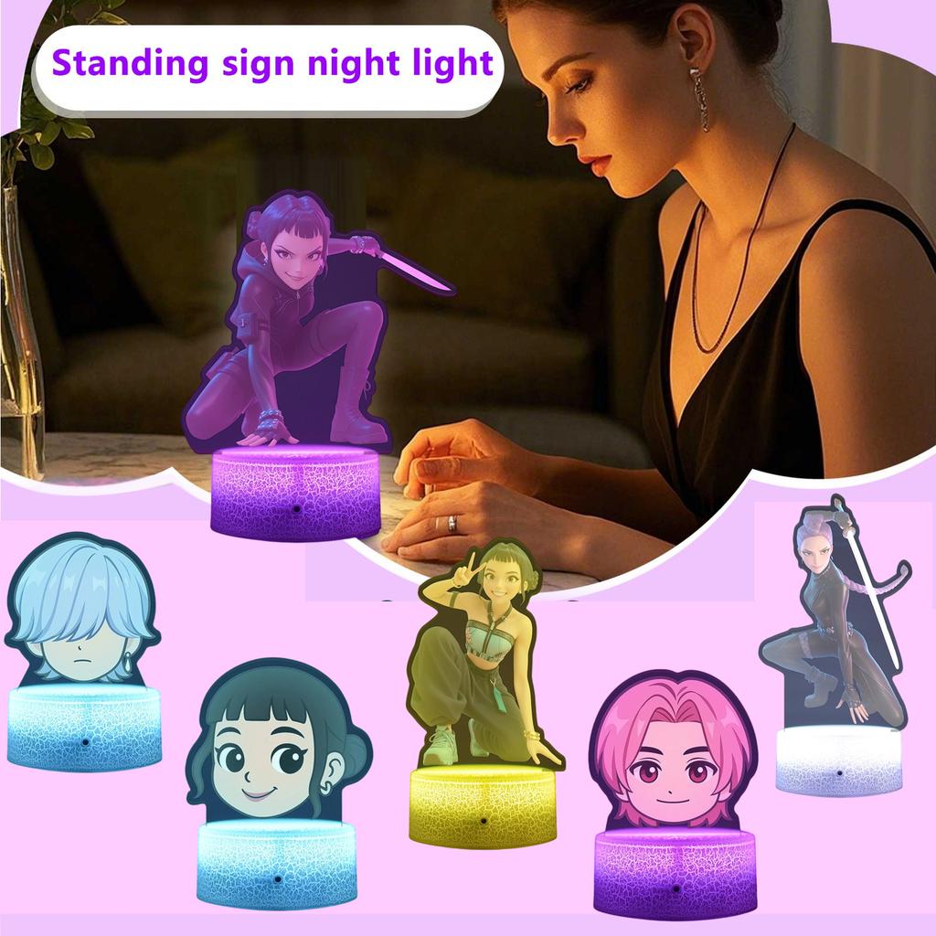 Stand Night Light Is Suitable For Children's Gifts, Fans Around The Beautiful Gift Lights