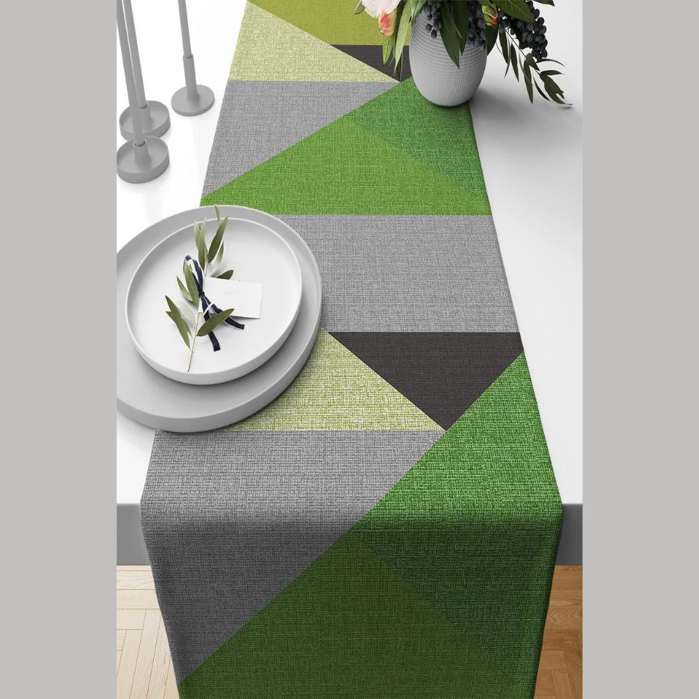 Замшевая тканая ткань премиум-класса 40x140 см, устойчивая к пятнам, скатерть с цифровой печатью, дорожка VHR-10