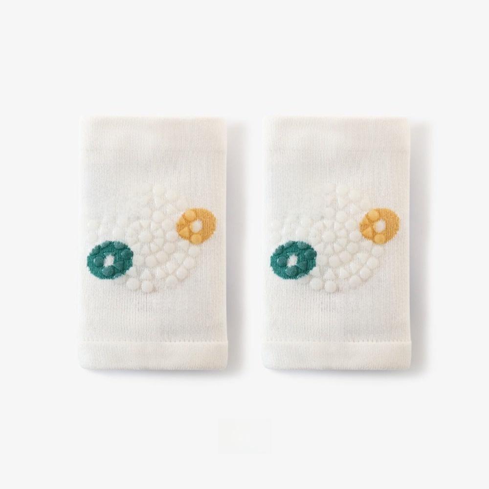 Soft Knit Cotton Baby Knee Pads Summer Thin Crawling Protector Infant Knee Protector For Infant