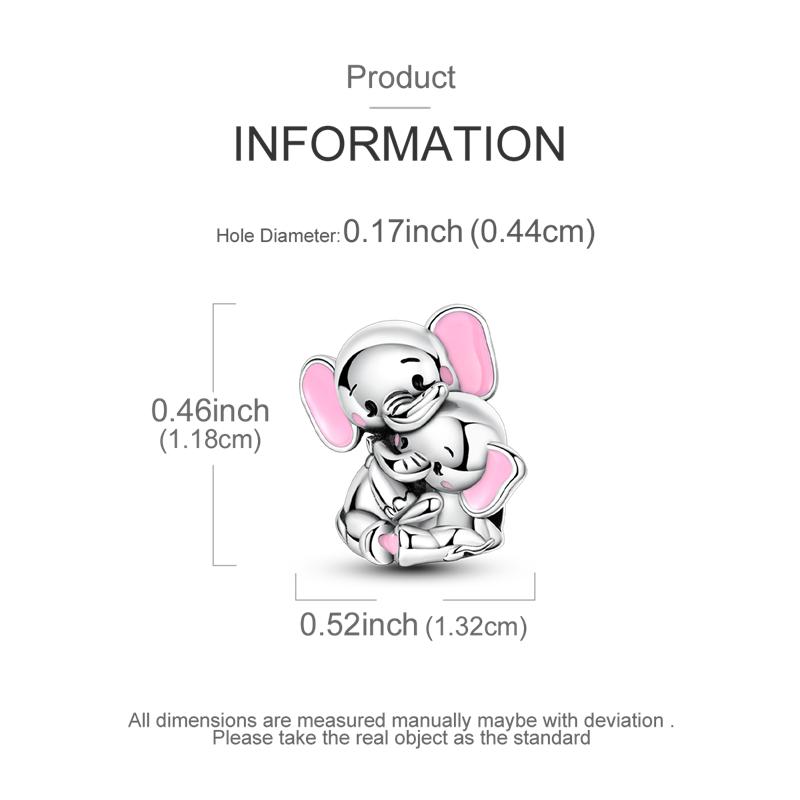 Медь Священный Благоприятный Защитник Слон Серия Подвеска Шарм Бусина Подходит Оригинальный Браслет Для Женщин DIY Ювелирные Изделия