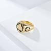 Poker Spade A Titanium Steel Ring Ring Men's Niche Personality Lucky Accessories Hipster Wear Hand Accessories