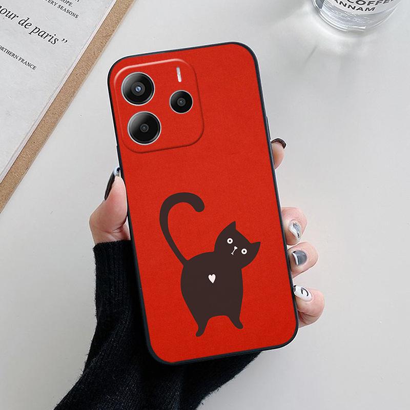 Для Xiaomi Redmi Note 14 5G Чехол Модный Мягкий Силиконовый Задний Чехол для Телефона Redmi Note14 5G Чехол Fundas Redmi Note 14 2025