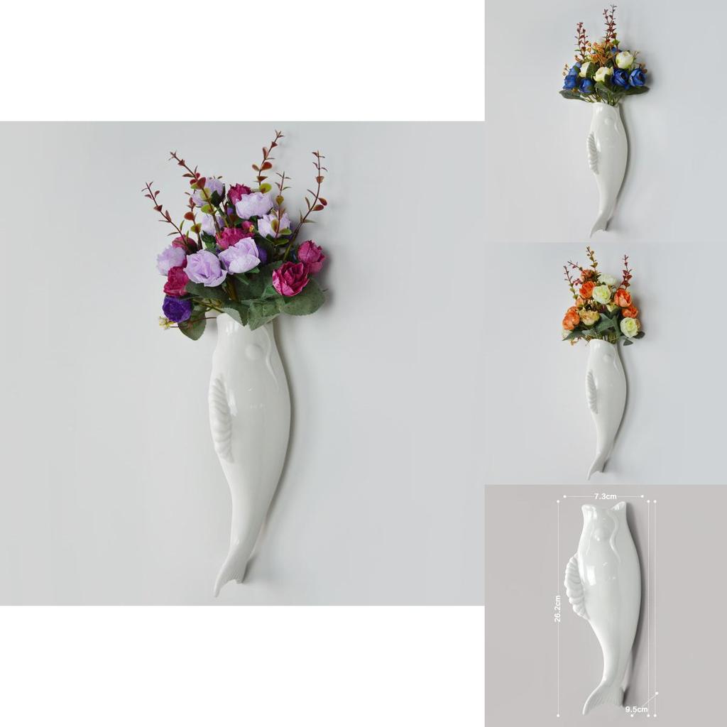 Trendy Ceramic Starfish Wall Ornament For Stylish Home Interior Design