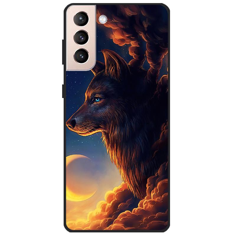 Для Samsung Galaxy S21 FE 5G чехол с мультяшной росписью, мягкие чехлы из ТПУ для телефонов Galaxy S21FE S 21 FE, силиконовая задняя крышка, милый чехол