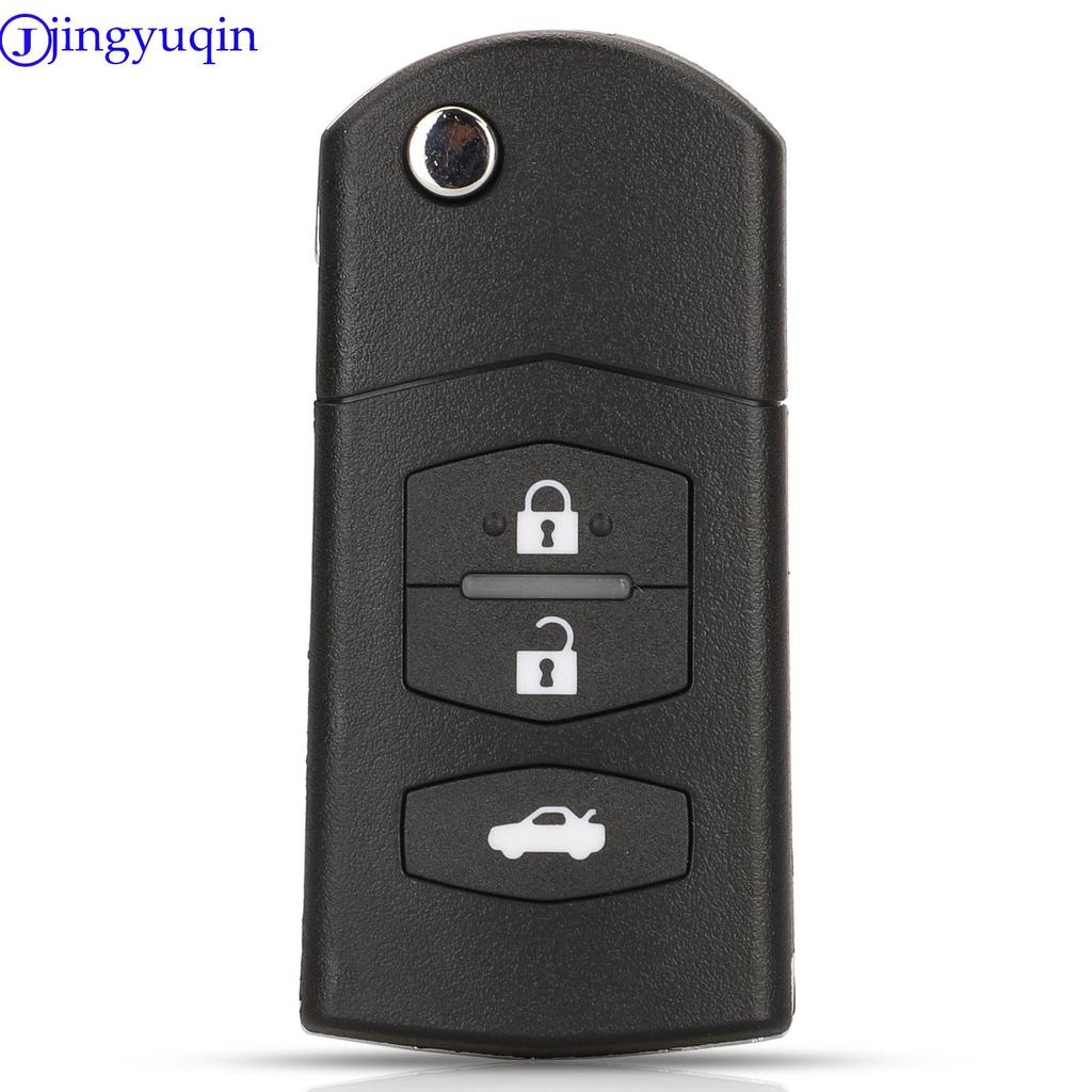 Xhorse Jingyuqin VVDI SUPPER XKMA00EN Wire Remote Car Key For Mazda Flip 3 Buttons English