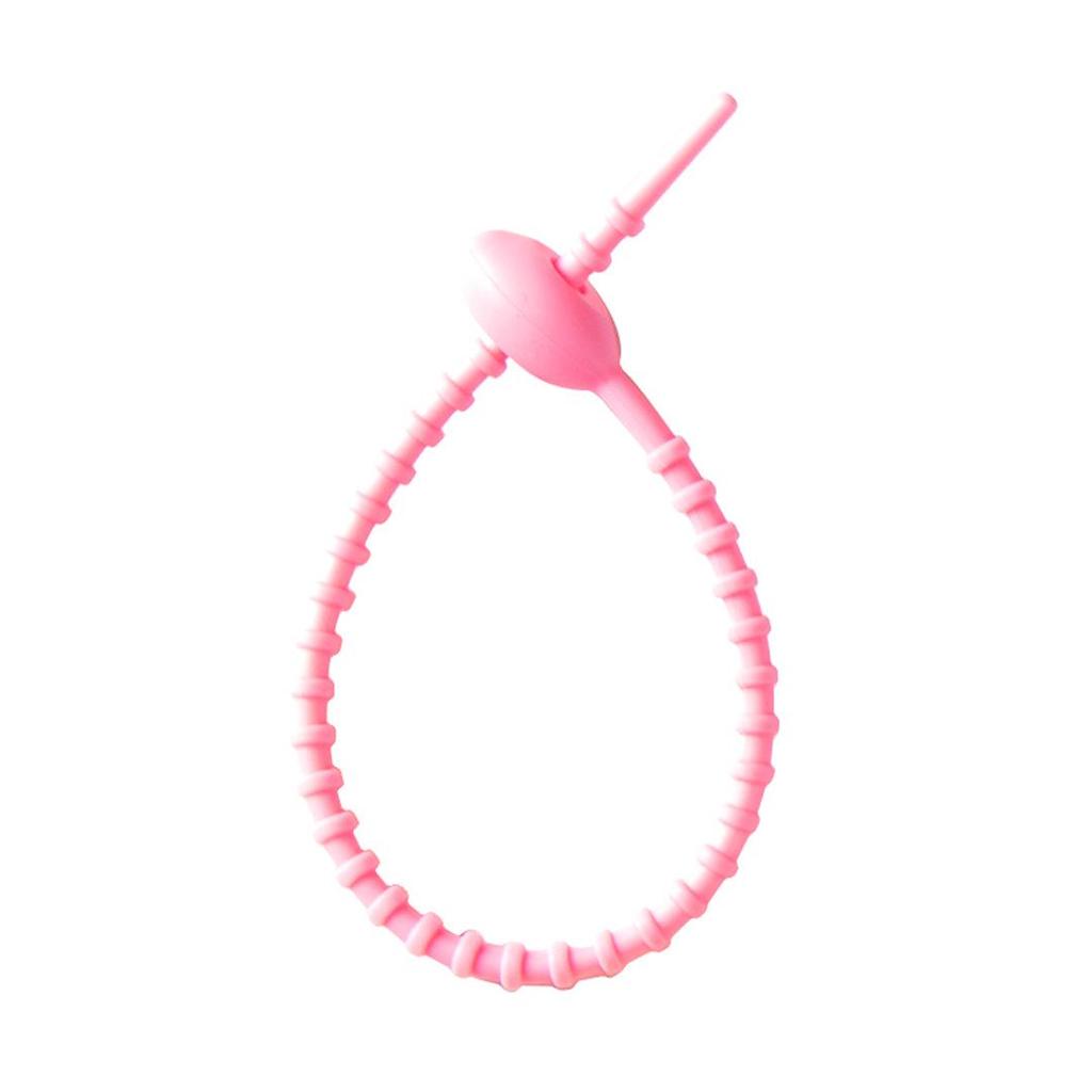 Цветная силиконовая стяжка-головастик: Сделай сам брелок, Модная игрушка, Ремешок для сумки и Намотка для шнурка