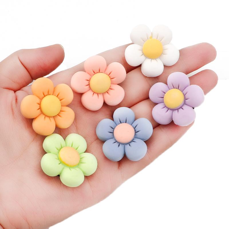 Новые 1 шт. Цветочные подвески для обуви для девочек, Милые подвески для обуви для взрослых, подростков, детей, Кавайное украшение для обуви с кнопками, Сабо, Сандалии