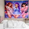 Demon Hunter Tapestry for Bedroom Aesthetic Classroom Tapestries Wall Hanging for Living Room Dorm Office,Ideal Creative Gift