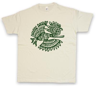 AZTEC BIRD I Футболка Мужская Женская Футболки Топ Индейцы Индейский Знак Культура Цивилизация Майя Религия