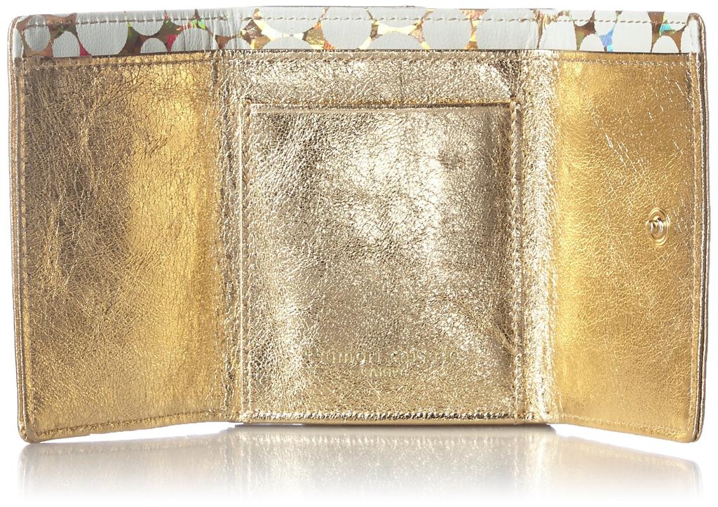 Мини-кошелек Tsumori Chisato, новый дизайн «Мульти-точки», женский, золотой