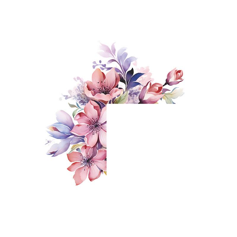 Зеленые растения, розы, ромашки, пионы, цветы, наклейки на переключатель, украшение для дома, наклейки на стену, самоклеящиеся